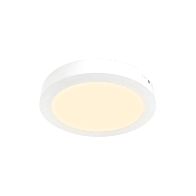 PLAFÓN LED BLANCO REDONDO 18W LUZ CALIDA1