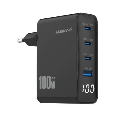 Cargador Portátil Carga Rápida 100w + Cable USB-C Master-G1