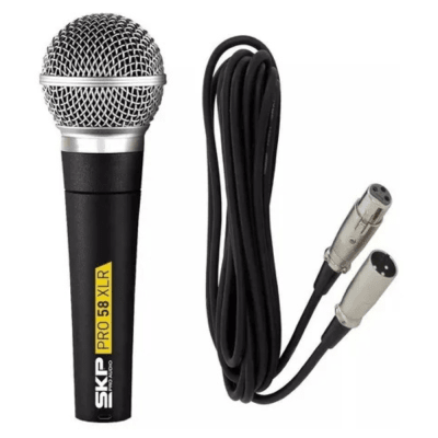 MICRÓFONO VOCAL DINÁMICO SKP PRO-58XLR1