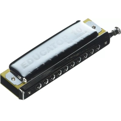 ARMONICA CROMATICA EDUCATOR 10 HOHNER 40 LENGÜETAS M1040BX1