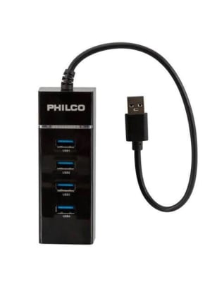 HUB USB 3.0 4 PUERTOS PHILCO HB30N1