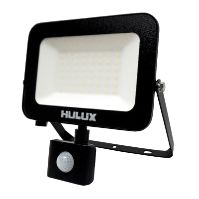 PROYECTOR LED 50 WATTS CON SENSOR DE MOVIMIENTO HULUX HU-XS50 LUZ FRÍA1