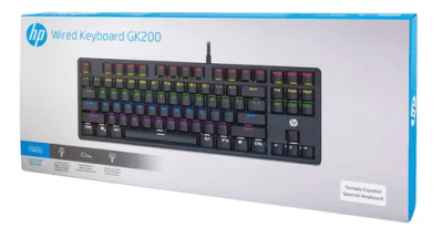 TECLADO MECANICO GAMER HP GK1001