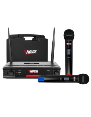 Micrófono Inalámbrico Doble Novik UNK-3301