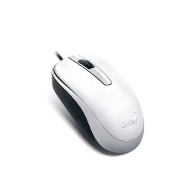 MOUSE OPTICO GENIUS DX-120 USB WHITE1