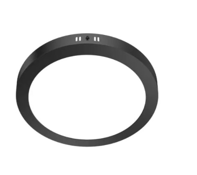PLAFON 18 WATTS CIRCULAR NEGRO LUZ FRIA1