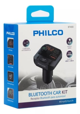 RECEPTOR FM BLUETOOTH PHILCO BT-4001