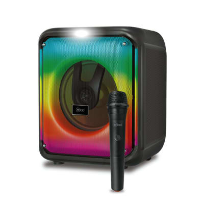 PARLANTE 8 PULGADAS BT FLAMING SQUARE LUMIFY RGB MICROLAB1
