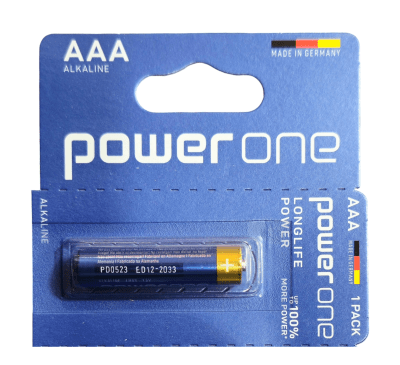 PILA ALCALINA AAA POWER ONE1