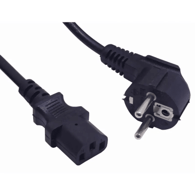 CABLE PODER DE ALIMENTACION SCHUKO DE 1.20 METROS CALIBRE 3X16AWG 10A1