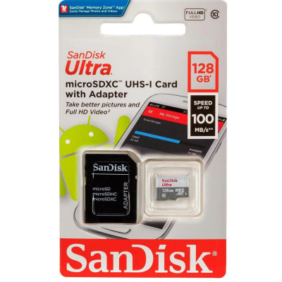 TARJETA MICRO SD ULTRA 128 GB1