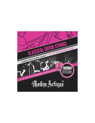 SET DE CUERDAS GUITARRA PLASTICAS1