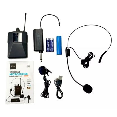 MICROFONO INALAMBRICO CINTILLO Y LAVALIER1