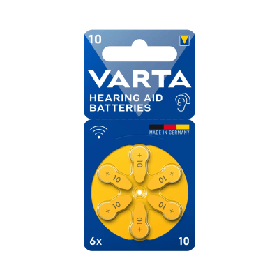 BATERIA AUDIFONOS NUMERO 10 VARTA 1.45V1
