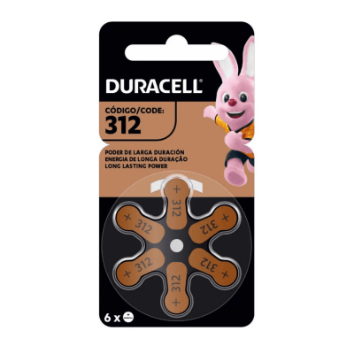 PILA DURACELL AUDIFONO TAMAÑO 3121