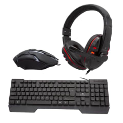 KIT GAMER 3 EN 1 TECLADO + MOUSE + AURICULARES ULTRA COMX3