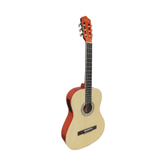 Guitarra Electroacústica Sevillana 39 Natural con Funda