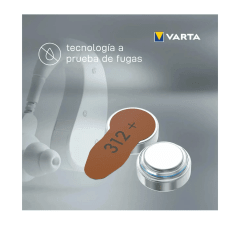 BATERIA AUDIFONOS 312