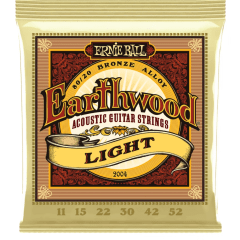 Cuerdas guitarra acústica ernie ball 2004 Earthwood Light