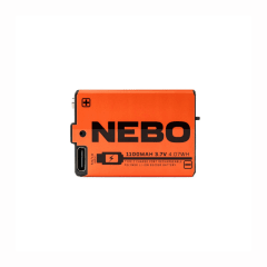 BATERÍA RECARGABLE NEBO LI-ION 1100 MAH CON PUERTO USB-C