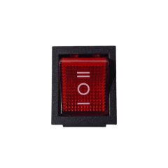 INTERRUPTOR ROCKET C/PILOTO ON-OFF-ON 16/20A 250VAC