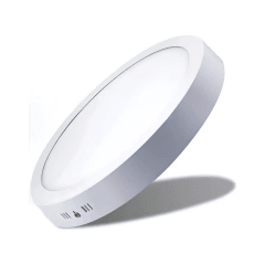 Panel Megabright Led Sobrepuesto Redondo 18w Neutro
