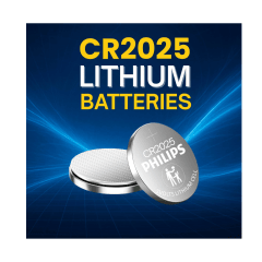 Philips Pila de Botón de Litio CR2025 3V