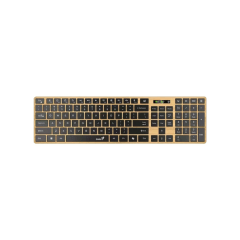 TECLADO INALÁMBRICO GENIUS SLIMSTAR 7250BT AI PINE WOOD