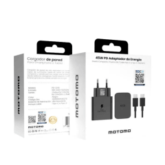 Cargador Pared Pd45w Cable Usb-c Ls-45 Motomo Fccapa068