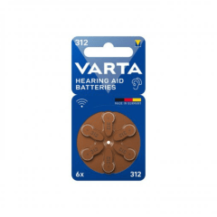 BATERIA AUDIFONOS 312