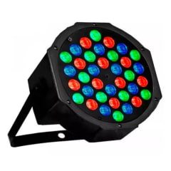 FOCO MINI FLAT PAR 36 LEDS