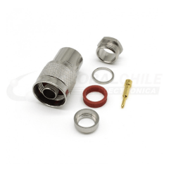 CONECTOR MACHO VOLANTE N RG8 TIPO SCREW-ON