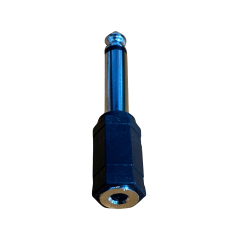 ADAPTADOR JACK MONO 3.5MM A PLUG MONO 1/4, AD-161