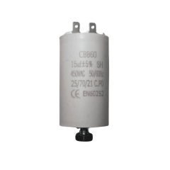 CONDENSADOR PERMANENTE 15 UF CBB60