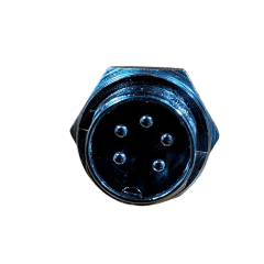 Conector Circular para Montaje o chasis en Panel 5-Pin MACHO