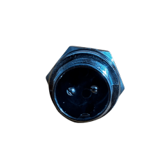 Conector Circular para Montaje o chasis en Panel 2-Pin MACHO