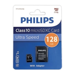 TARJETA MICROSD 128 GB CAT. 10 PHILIPS
