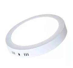 PLAFON SOBREPUESTO CIRCULAR LUZ FRIA 24 WATTS