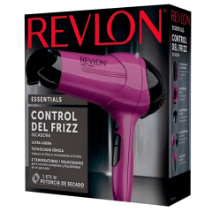 SECADOR DE CABELLO REVLON 2000 W IONIC PRO DR773PLA2 MORADO