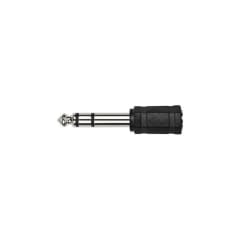 ADAPTADOR 3.5 MM. HEMBRA A 6.3 MACHO STEREO