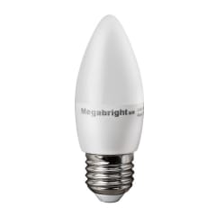 Ampolleta LedBright candle Vela 5w/3000k E-27 Megabright