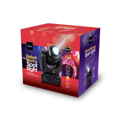 CABEZAL LED DE FIESTA ROBOTICA RGB