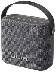 Parlante Portatil Bluetooth 7 Watts Radio Fm Aiwa  Gris