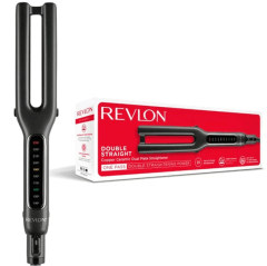 Alisador con placas dobles de cerámica de cobre Revlon