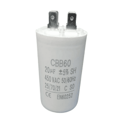 CONDENSADOR PERMANENTE DE 20 MICROFARADIOS