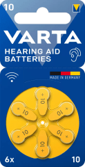 BATERIA AUDIFONOS NUMERO 10 VARTA 1.45V