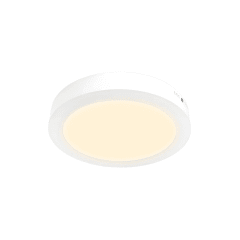 PLAFÓN LED BLANCO REDONDO 18W LUZ CALIDA