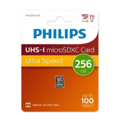 TARJETA MICRO SD 256 GB V30 CLASE 10 A1