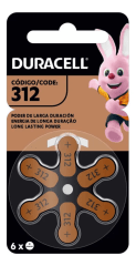 PILA DURACELL AUDIFONO TAMAÑO 312