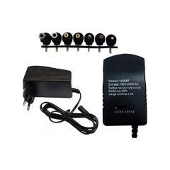 CARGADOR UNIVERSAL REGULABLE 3 A 12 VOLTS